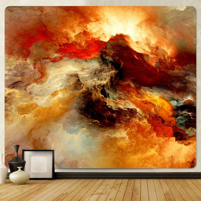 DecorBites™ Cloud Home Tapestry: Boho Yoga Mat & Hippie Wall Decor, Large Size