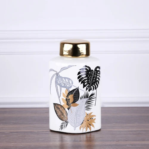 مزهرية خزفية ريفية من DecorBites™: جرة ديكور منزلي زهرية لغرفة المعيشة وطاولة الطعام