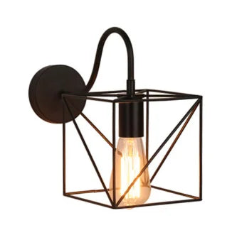 Decorbites™ Industrielle Eisen Wandlampe E27 Retro Loft Vintage LED Leuchte