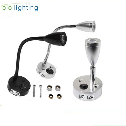 DecorBites™ LED Reading Light for RV Boat, Truck, Motorhome, Yachts, Camper, Bedside