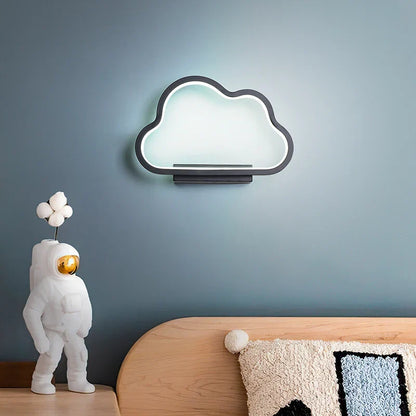 DecorBites™ Clouds Wall Lamp: Modern Nordic Kids' Room Sconce – Creative Boy/Girl Bedroom Lighting