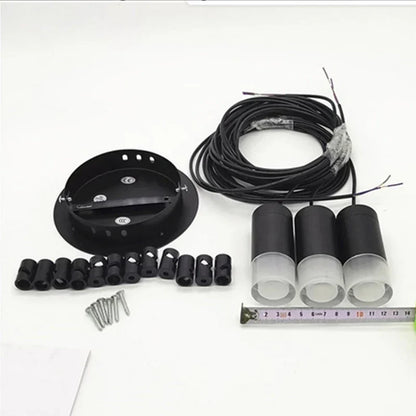 DecorBites™ Black Minimalist LED Wall Lamp for Bedroom and Living Room