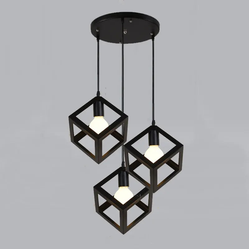 DecorBites™ Industrial Pendant Lamp: Minimalist Nordic Design for Dining Room, Bar, and Villa Decor