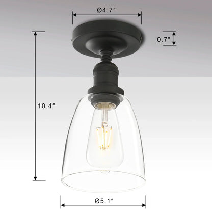 DecorBites™ Loft Bar Pendant Light Fixture for Kitchen Living Dining Bedroom Bathroom