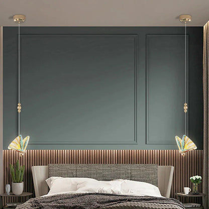 DecorBites™ Butterfly Stairs Bar Hanging Wire Pendant Light