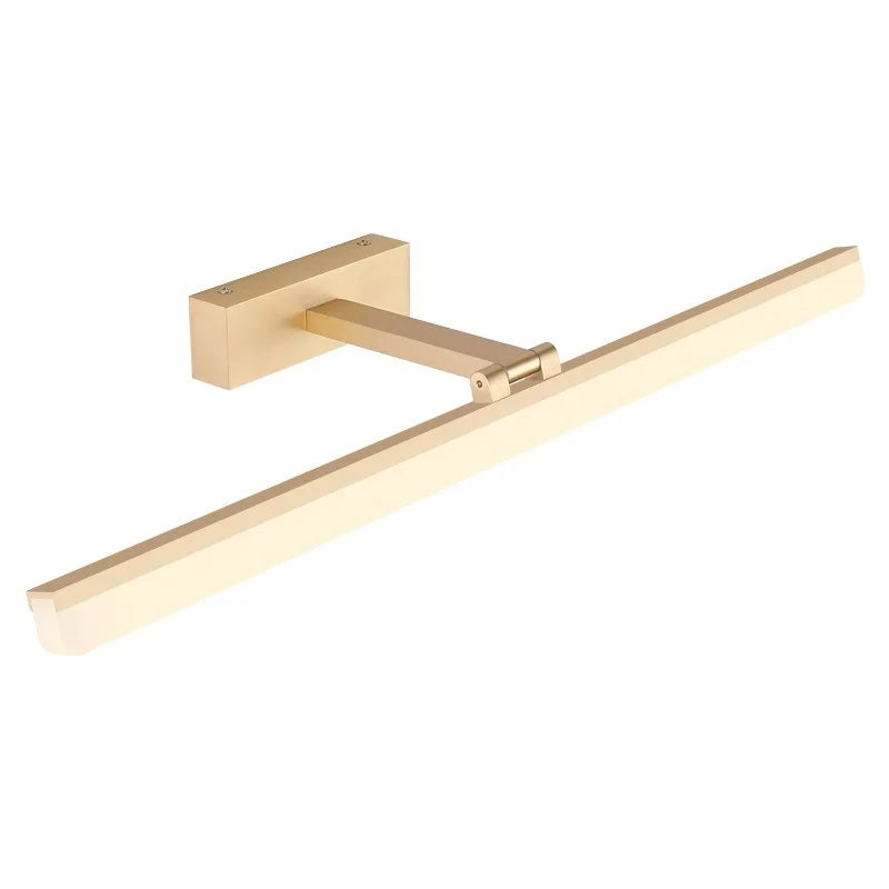 DecorBites™ Acrylic Golden Mirror Cabinet Lamp 40CM for Bathroom, Bedroom, and Cosmestic Lighting