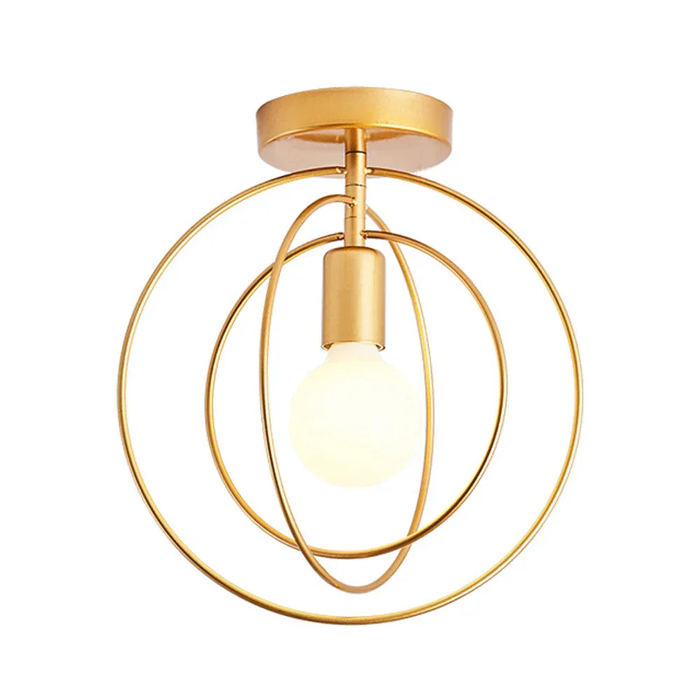 Decorbites™ Gold-Metal-Käfig Vintage-Hängeleuchte für Restaurant und Bar