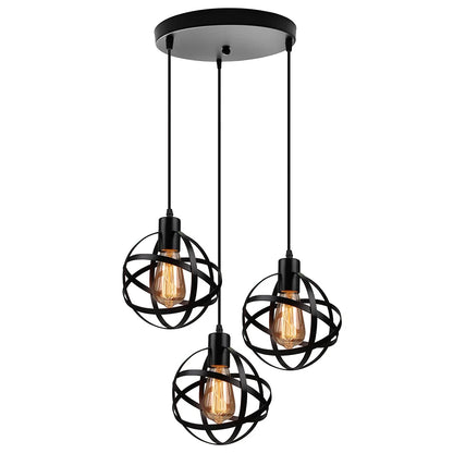 DecorBites™ Industrial Pendant Lights - Modern Kitchen Island Lamp, Cafe Hanging Light