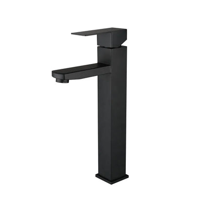 DecorBites™ Brushed Tall Basin Sink Faucet for Stylish Bathroom Water Control