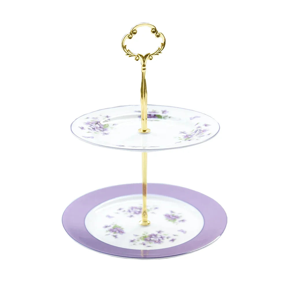 طقم شاي بلو دريم من ديكوربايتس™: كوب، صحن، برطمان حليب، وعاء سكر، أطباق وأكثر