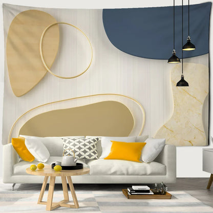 ديكور بايتس™ - نسيج جداري بنمط ثلاثي الأبعاد لديكور المنزل البوهيمي الهيبي