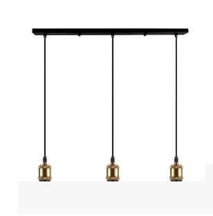 DecorBites™ Industrial Loft LED Bar Pendant Light with E27 Socket for Kitchen Dining Room
