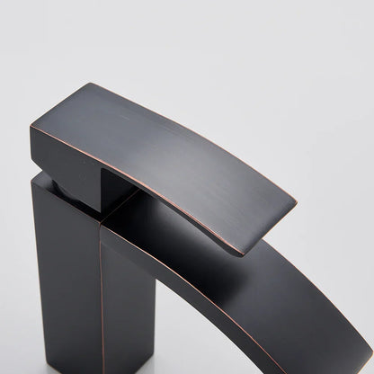 DecorBites™ Black Basin Mixer Faucet with Hot Cold Control