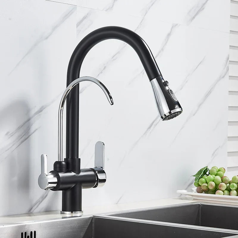 Decorbites™ Zweihand-Wasserfilterarmatur mit 360-Grad-Drehung