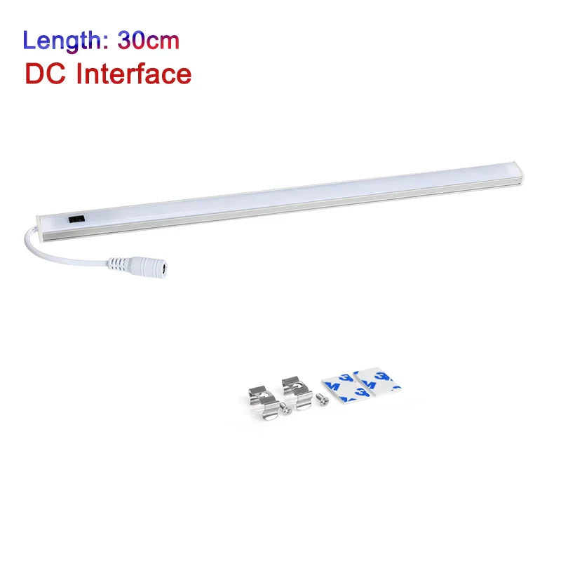 DecorBites™ LED Under Cabinet Light Hand Sweep Switch Sensor Lamp Night Lights