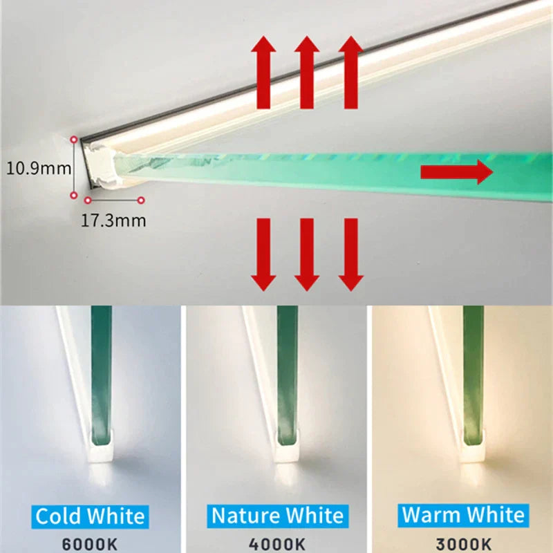 Aluminum Cabinet Bar Light