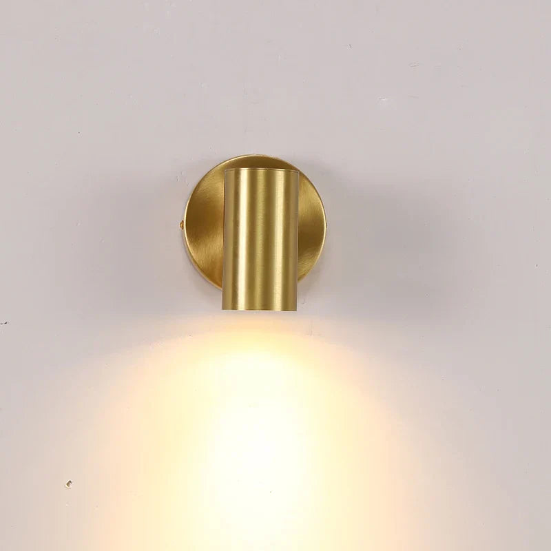 Lámpara de pared LED de arte de hierro dorado Decorbites™ moderna para dormitorio y sala de estar