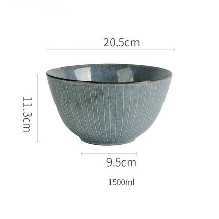 DecorBites™ Japanese Style Ceramic Dinnerware Set