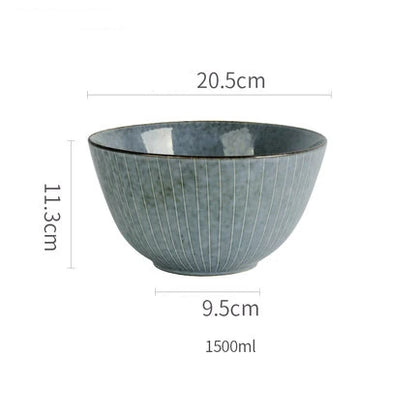 DecorBites™ Japanese Style Ceramic Dinnerware Set