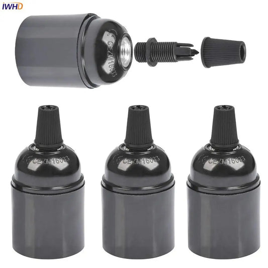 DecorBites™ E27 Socket Bulb Holder Base Socket 110V-220V Vintage Lamp Holder