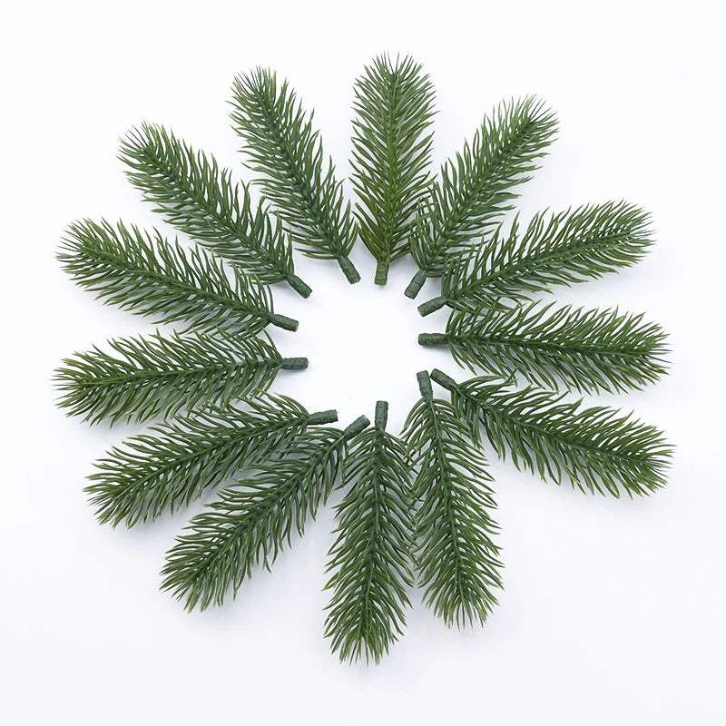 DecorBites™ Christmas Tree Artificial Plants: Home Decor, Wedding, Bridal Accessories, Plastic Flower Garland, DIY Gifts