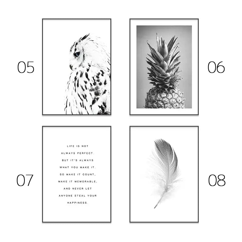 Pink Aesthetic Wall Art Posters - Modern Decor