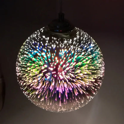 Lámpara colgante LED con bola de cristal DecorBites™ para una decoración interior elegante