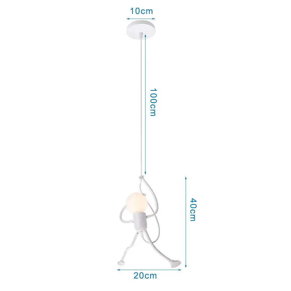 DecorBites™ Industrial Pendant Lights: Modern LED Hanging Lamps for Home Living Room Kitchen Decor