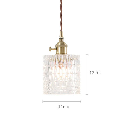 Lámparas Colgantes de Vidrio Decorbites™: Estilo Nórdico Japonés, Lámpara LED Industrial Vintage para Hogar, Bar, Café