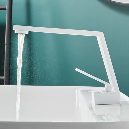 DecorBites™ Black Single Handle Basin Faucet Modern Bathroom Mixer