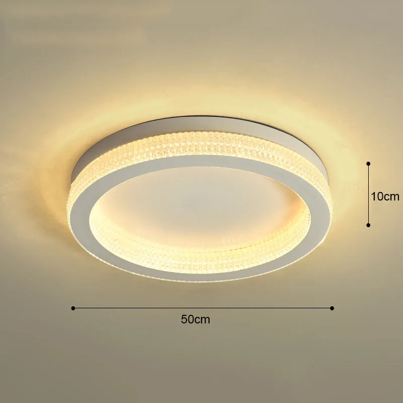 ثريا كريستالية من DecorBites™‎ بإضاءة LED باللون الأسود الذهبي لغرفة المعيشة وغرفة النوم