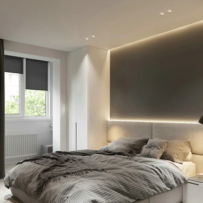 DecorBites™ 7.5 سم إضاءة LED مدمجة في السقف لغرفة المعيشة وغرفة النوم