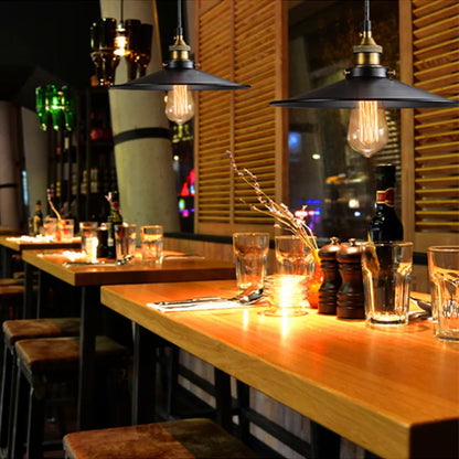 DecorBites™ Industrial Pendant Light - Vintage Retro Chandelier LED Ceiling Lamp