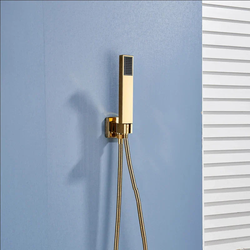 Gold Digital Shower System