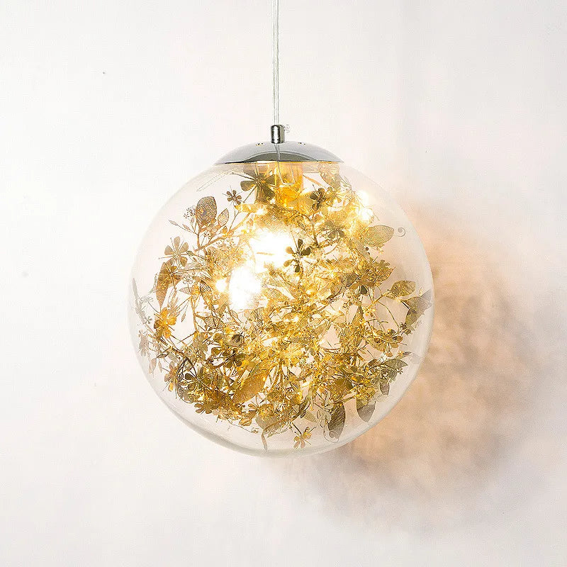 Lámpara colgante LED de cristal DecorBites™: Lámpara nórdica sencilla para dormitorio, cocina y sala de estar