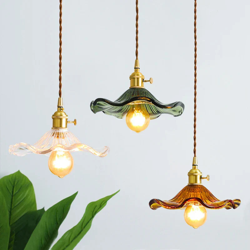 Decorbites™ Grünes Glas-Hängeleuchte: Moderne LED-Pendelleuchte für Wohn- und Esszimmer