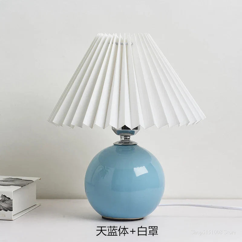 Ivory Ceramic Table Lamp