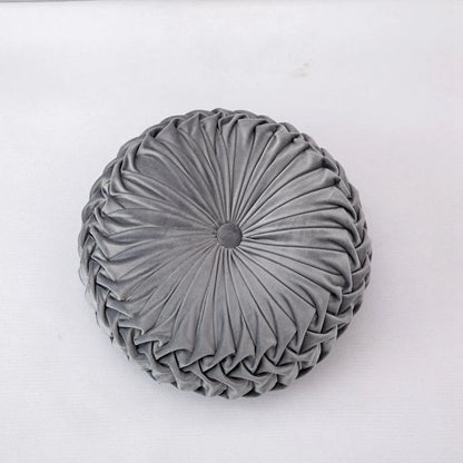 وسادة مخملية دائرية بتصميم عجلة سيارة قرع ثلاثية الأبعاد من DecorBites™ لتزيين الأريكة