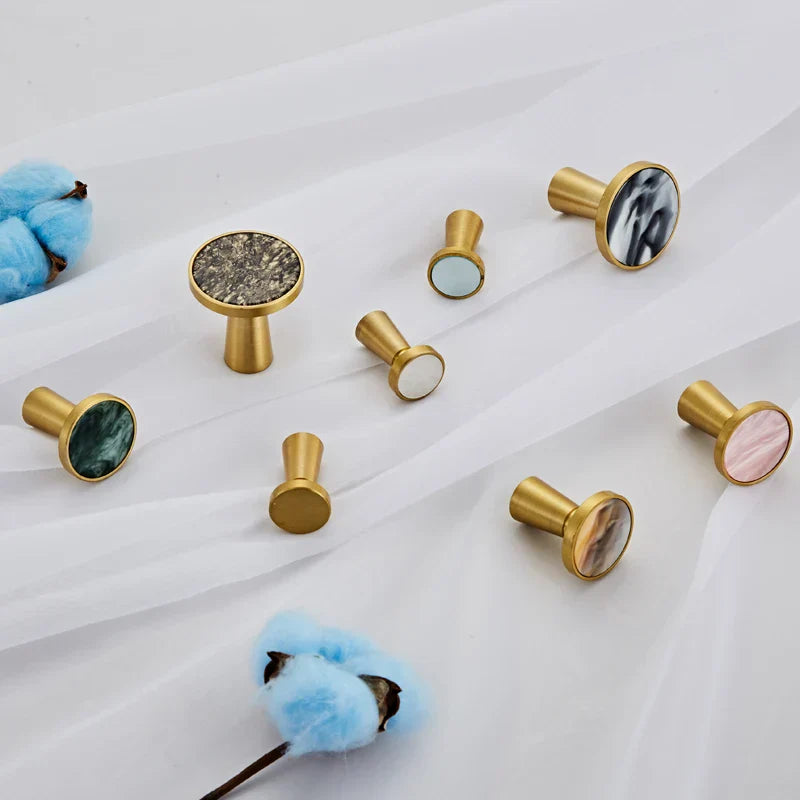 DecorBites™ Brushed Gold Towel Hook for Kitchen and Bathroom Organization