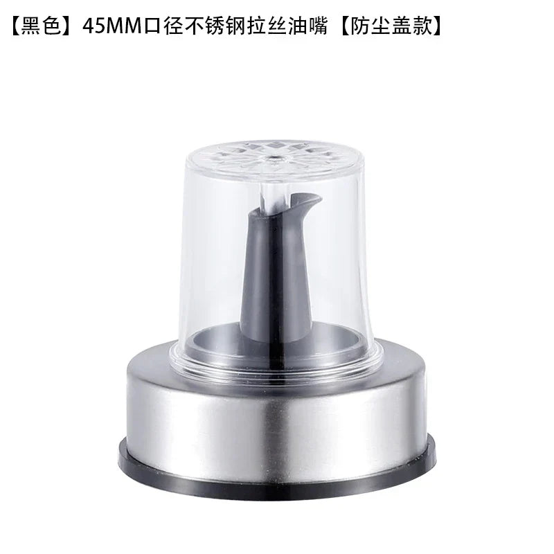 Tapón DecorBites™ para botella de condimentos - Tapa duradera para boquilla de aceite