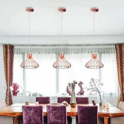 DecorBites™ Industrial Pendant Lights E27 LED Hanging Lamp Modern Loft Lighting for Home