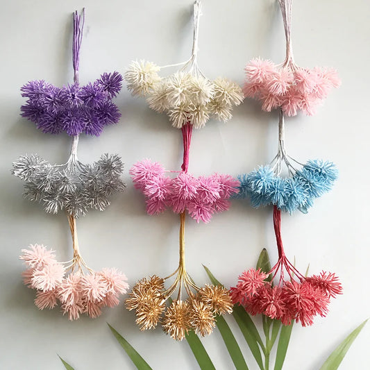 DecorBites™ Artificial Plants: Wedding & Home Decor, Set of 6 Simulation Fake Plants