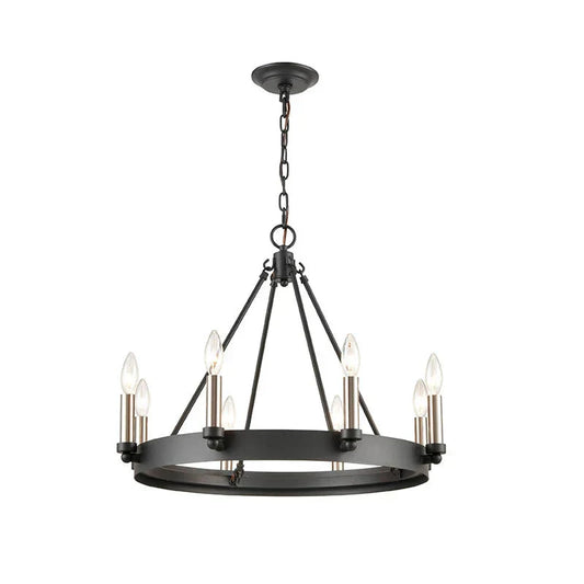 DecorBites™ Industrial Vintage Iron Chandelier Pendant Lights for Kitchen Bedroom Living Room
