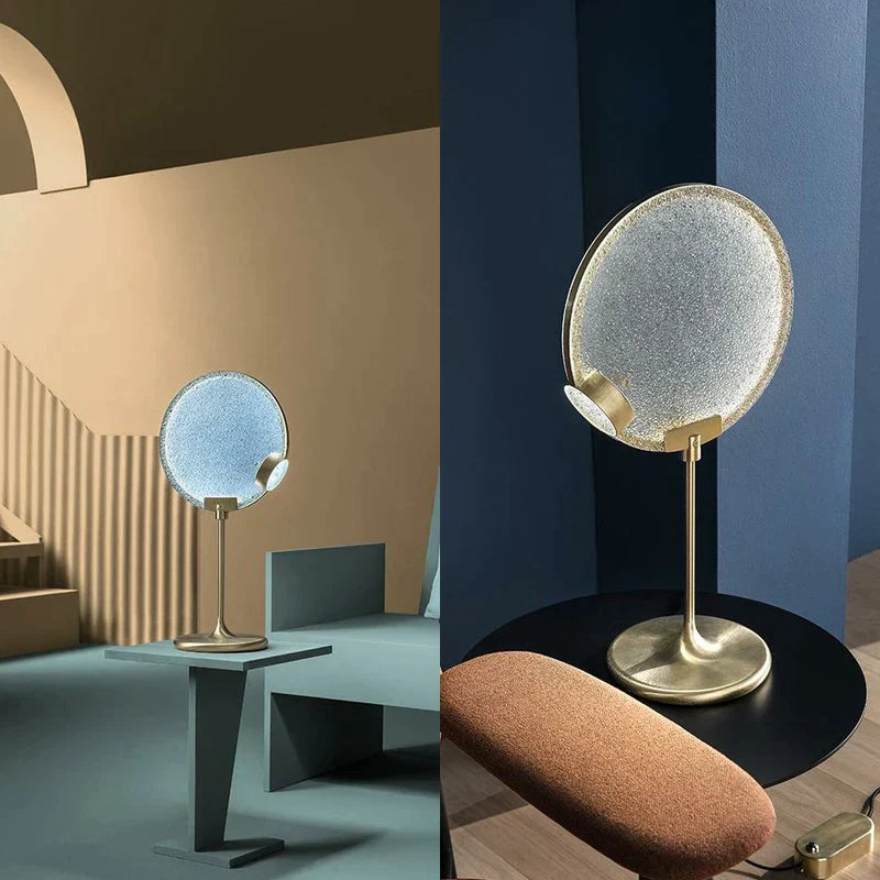 DecorBites™ Brass Pendant Light: Minimalist Glass Round Loft Lamp for Cafe & Bar