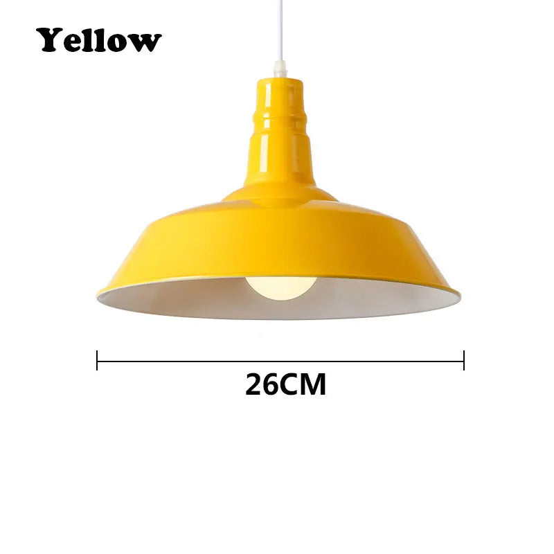 Decorbites™ Bunte LED E27 Hängelampe: Moderne Heimverbesserung für Arbeitszimmer, Schlafzimmer, Eingangsbereich