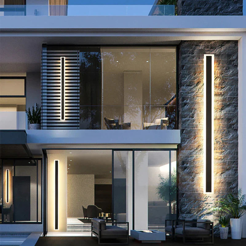 DecorBites™ LED Outdoor Wall Light Modern IP65 Waterproof Porch Garden Lamp