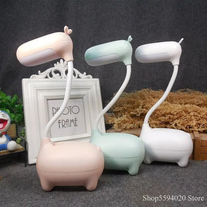 DecorBites™ Elk Night Lamp: Cute Animal LED Desk Lamp for Children's Bedroom