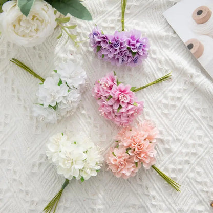 DecorBites™ Artificial Flower Stamen Bouquet for Wedding, DIY, Party Decor, Home, Scrapbooking