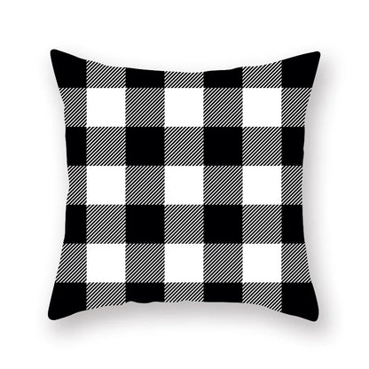 غطاء وسادة بطبعة خطوط نجمية هندسية من ديكوربايتس™ - للبيع بالجملة، 45×45 سم