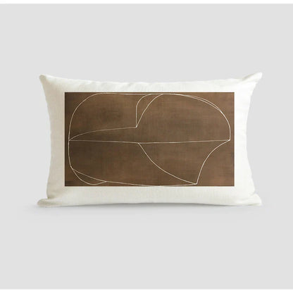 DecorBites™ Japanese Art Handmade Square Cushion Cover 45x45 for Literary Youth Fashion